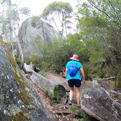 Walking to Castle Rock