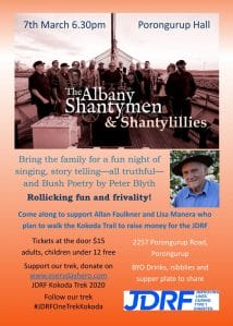 Albany Shantymen & Shantylillies at the Porongurup Hall